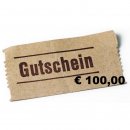 Einkaufsgutschein im Wert von EUR 100,00