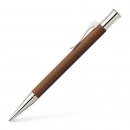FABER CASTELL Drehkugelschreiber Guilloche Cognac