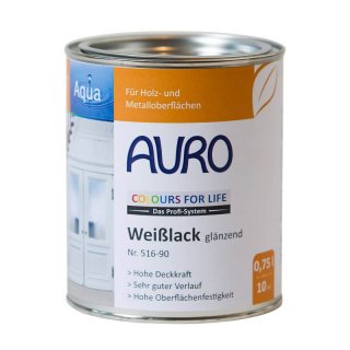 AURO CFL COLOURS FOR LIFE Weißlack, glänzend 516-90