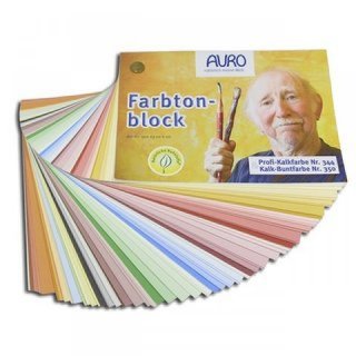 AURO Farbtonblock 350 (hndische Mischtne) - Leihweise