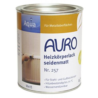 AURO Heizkörperlack Aqua 257