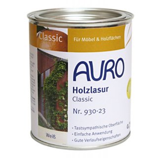 AURO Holzlasur Classic 930 (= ganz alte Version der Lasur)