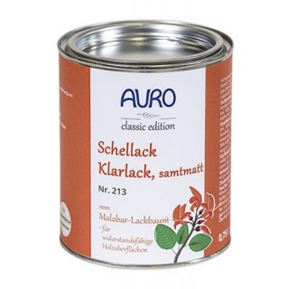 AURO Schellack-Klarlack samtmatt 213