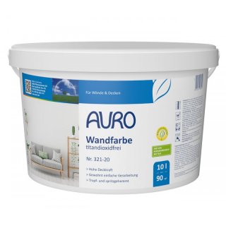 AURO Wandfarbe, titandioxidfrei 321-20